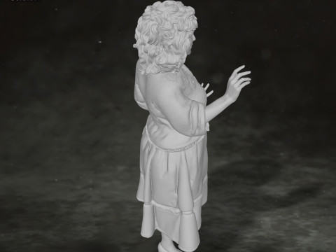 Molly Weasley Harry potter Action Figures Custom 3D Print Model 3D-printmodel