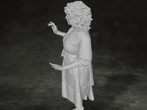 Molly Weasley Harry potter Action Figures Custom 3D Print Model 3D-printmodel