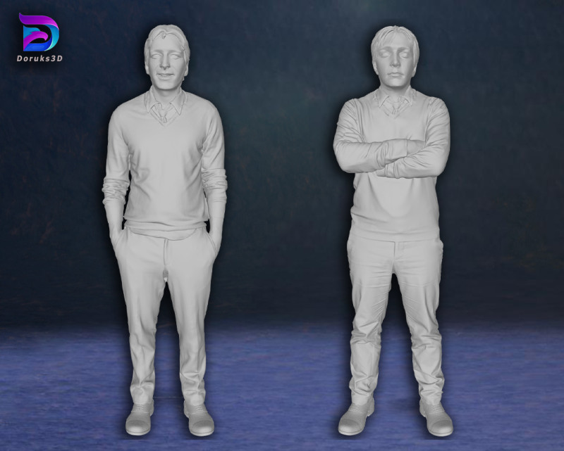 Fred and George Weasley Harry potter Action Figure 3D Print Model 3D Принт Модель .c4d .max .obj .3ds .fbx .stl .blend