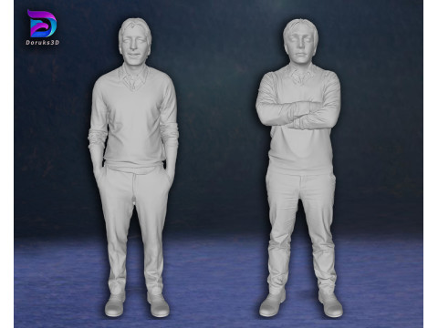 Fred and George Weasley Harry potter Action Figure 3D Print Model 3D Print Model