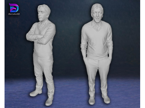 Fred and George Weasley Harry potter Action Figure 3D Print Model 3D Принт Модель