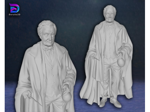 Horace Slughorn Harry potter Action Figure 3D Print Model 3D Print Model