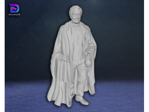 Horace Slughorn Harry potter Action Figure 3D Print Model 3D Print Model