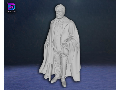 Horace Slughorn Harry potter Action Figure 3D Print Model Modelo de Impressão 3D