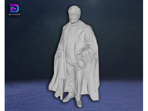 Horace Slughorn Harry potter Action Figure 3D Print Model 3D Print Model