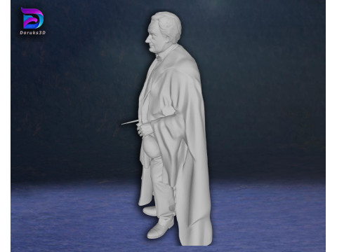 Horace Slughorn Harry potter Action Figure 3D Print Model Modelo de Impressão 3D