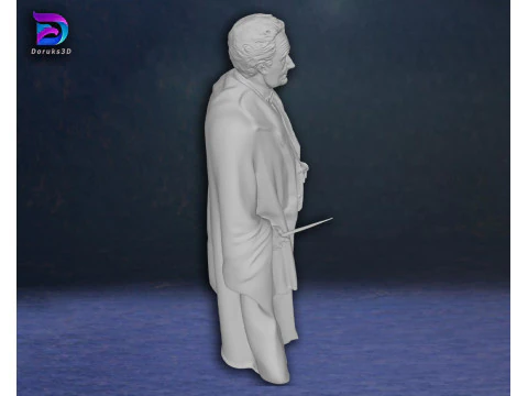 Horace Slughorn Harry potter Action Figure 3D Print Model 3D Print Model