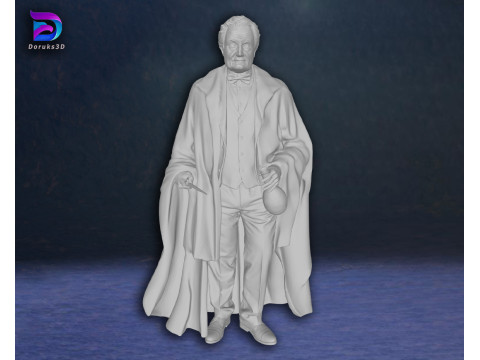 Horace Slughorn Harry potter Action Figure 3D Print Model Modelo de Impressão 3D