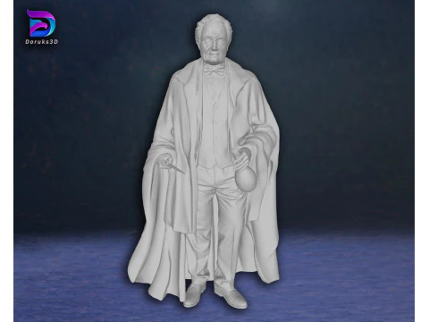 Horace Slughorn Harry potter Action Figure 3D Print Model 3D Print Model