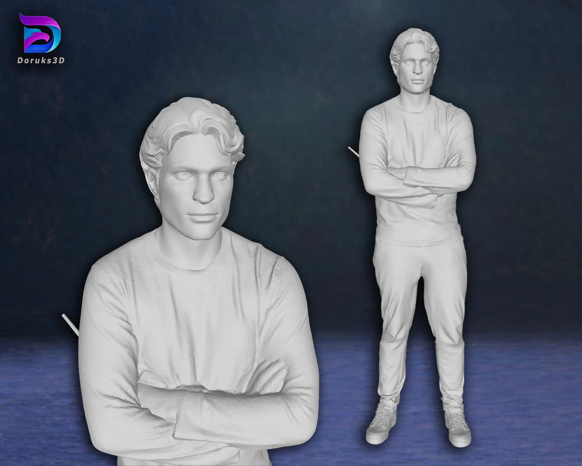 Cedric Diggory Harry potter Robert Pattinson Action Figure 3D Print Model 3D Print Model .c4d .max .obj .3ds .fbx .stl .blend 