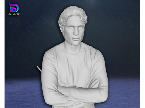 Cedric Diggory Harry potter Robert Pattinson Action Figure 3D Print Model 3D 프린트 모델