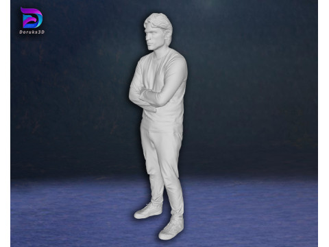 Cedric Diggory Harry potter Robert Pattinson Action Figure 3D Print Model 3D 프린트 모델