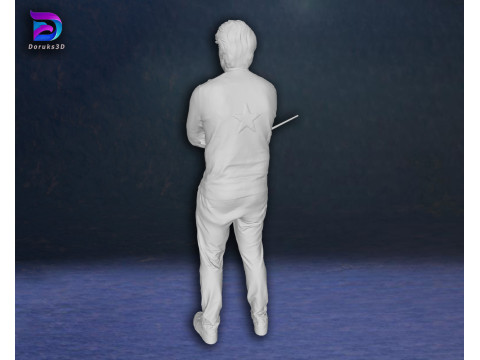 Cedric Diggory Harry potter Robert Pattinson Action Figure 3D Print Model 3D 프린트 모델