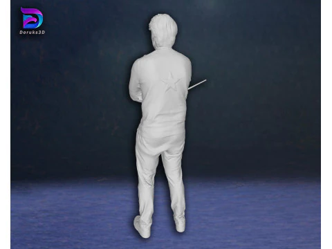 Cedric Diggory Harry potter Robert Pattinson Action Figure 3D Print Model 3D Print Model