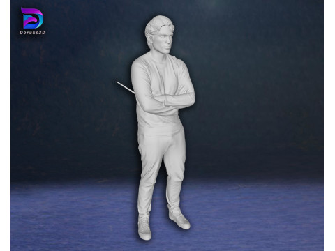 Cedric Diggory Harry potter Robert Pattinson Action Figure 3D Print Model 3D 프린트 모델