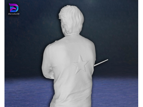 Cedric Diggory Harry potter Robert Pattinson Action Figure 3D Print Model 3D 프린트 모델
