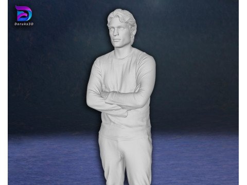 Cedric Diggory Harry potter Robert Pattinson Action Figure 3D Print Model 3D 프린트 모델