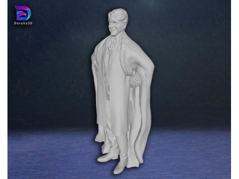 Gilderoy Lockhart Harry potter Action Figures Custom 3D Print Model 3D प्रिंट मॉडल