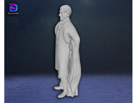 Gilderoy Lockhart Harry potter Action Figures Custom 3D Print Model 3D प्रिंट मॉडल
