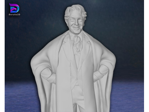 Gilderoy Lockhart Harry potter Action Figures Custom 3D Print Model 3D प्रिंट मॉडल