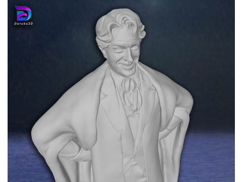 Gilderoy Lockhart Harry potter Action Figures Custom 3D Print Model 3D प्रिंट मॉडल