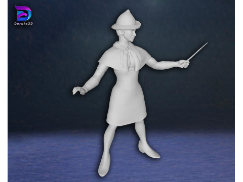 Fleur Delacour Harry potter Action Figures Custom 3D Print Model Modelo de Impressão 3D