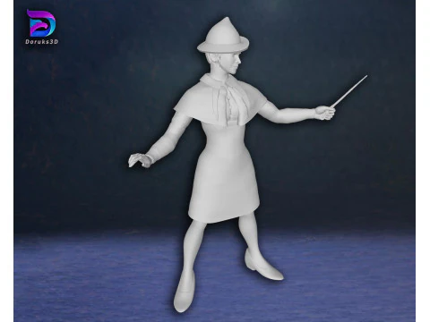Fleur Delacour Harry Potter Figuras de a&ccedil;&atilde;o modelo de impress&atilde;o 3D personalizado Modelo de Impressão 3D