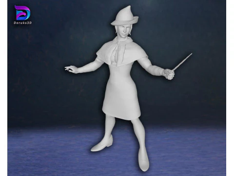 Fleur Delacour Harry Potter Figuras de a&ccedil;&atilde;o modelo de impress&atilde;o 3D personalizado Modelo de Impressão 3D