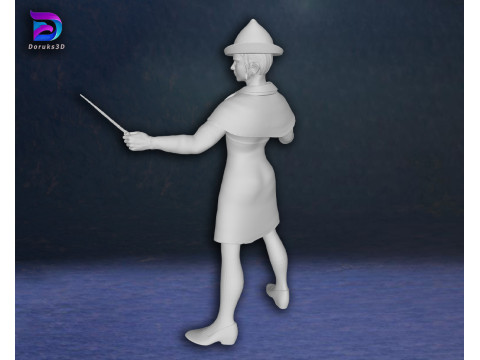 Fleur Delacour Harry potter Action Figures Custom 3D Print Model Modelo de Impressão 3D