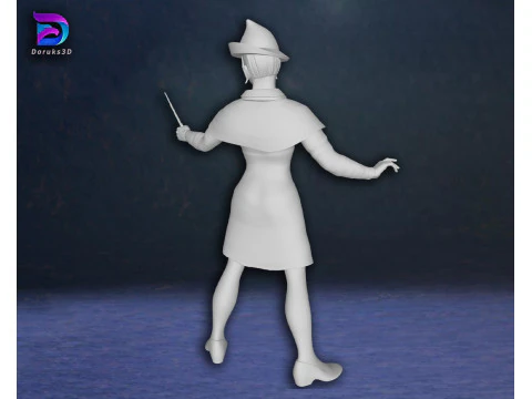 Fleur Delacour Harry Potter Figuras de a&ccedil;&atilde;o modelo de impress&atilde;o 3D personalizado Modelo de Impressão 3D