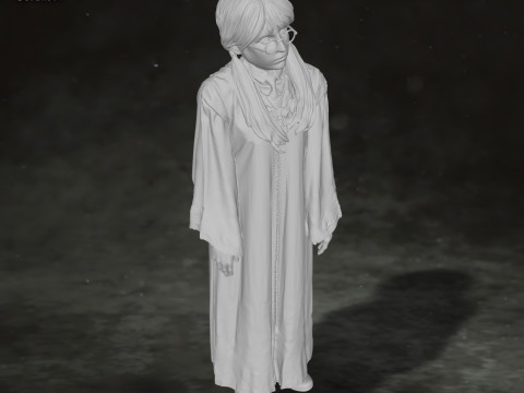 Moaning Myrtle Harry potter Action Figures Custom 3D Print Model 3D 打印模型