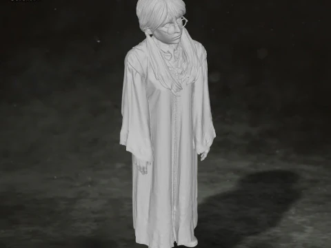 Mızmız Myrtle Harry potter Aksiyon Fig&uuml;rleri &Ouml;zel 3D Baskı Modeli 3D Baskı Modeli