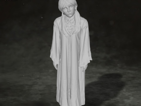 Moaning Myrtle Harry potter Action Figures Custom 3D Print Model 3D 打印模型