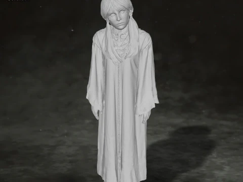Mızmız Myrtle Harry potter Aksiyon Fig&uuml;rleri &Ouml;zel 3D Baskı Modeli 3D Baskı Modeli