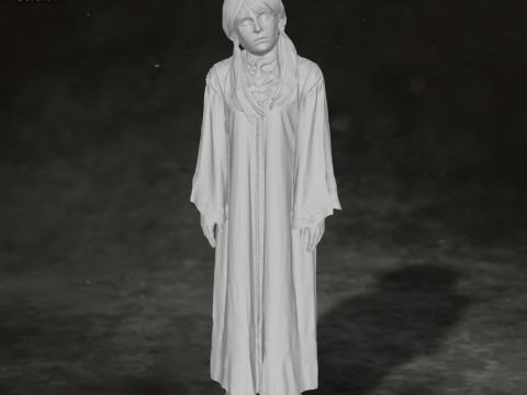 Moaning Myrtle Harry potter Action Figures Custom 3D Print Model 3D 打印模型