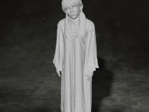 Mızmız Myrtle Harry potter Aksiyon Fig&uuml;rleri &Ouml;zel 3D Baskı Modeli 3D Baskı Modeli