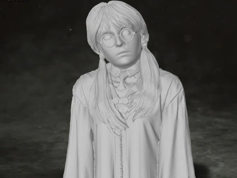 Mızmız Myrtle Harry potter Aksiyon Fig&uuml;rleri &Ouml;zel 3D Baskı Modeli 3D Baskı Modeli