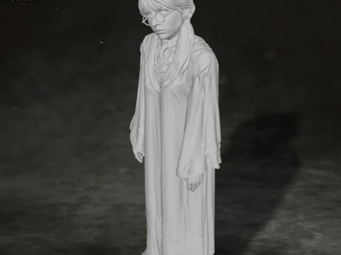 Mızmız Myrtle Harry potter Aksiyon Fig&uuml;rleri &Ouml;zel 3D Baskı Modeli 3D Baskı Modeli