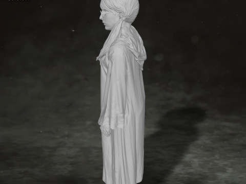 Moaning Myrtle Harry potter Action Figures Custom 3D Print Model 3D 打印模型
