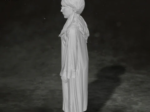 Mızmız Myrtle Harry potter Aksiyon Fig&uuml;rleri &Ouml;zel 3D Baskı Modeli 3D Baskı Modeli