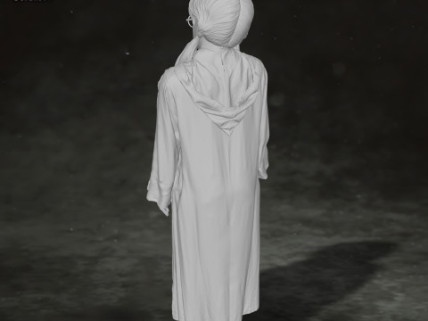Moaning Myrtle Harry potter Action Figures Custom 3D Print Model 3D 打印模型