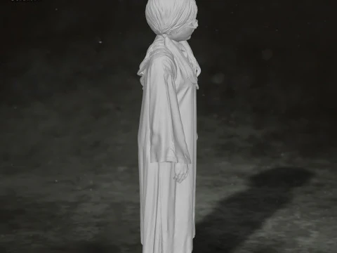 Mızmız Myrtle Harry potter Aksiyon Fig&uuml;rleri &Ouml;zel 3D Baskı Modeli 3D Baskı Modeli
