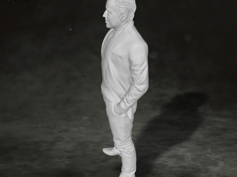Nicolas Cage Action Figures Custom 3D Print Model 3D 프린트 모델