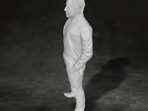 Nicolas Cage Action Figures Custom 3D Print Model 3D Print Model