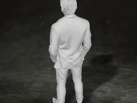 Nicolas Cage Action Figures Custom 3D Print Model 3D 프린트 모델