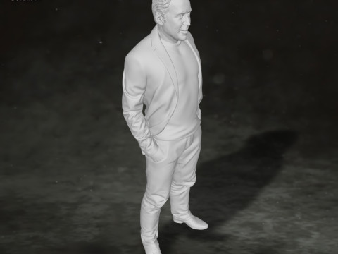 Nicolas Cage Action Figures Custom 3D Print Model 3D 프린트 모델