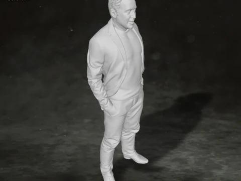 Nicolas Cage Action Figures Custom 3D Print Model 3D Print Model