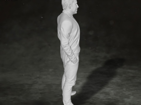 Nicolas Cage Action Figures Custom 3D Print Model 3D 프린트 모델