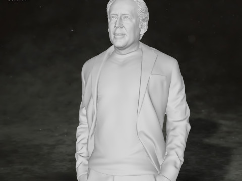 Nicolas Cage Action Figures Custom 3D Print Model 3D 프린트 모델