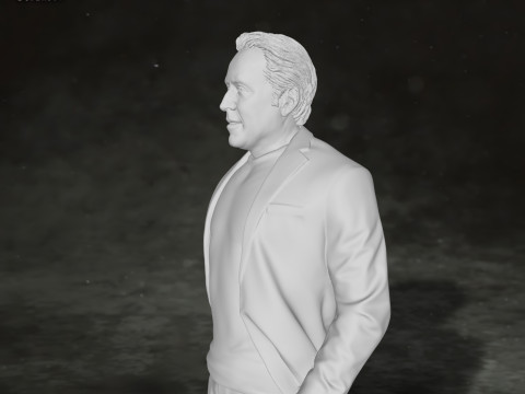 Nicolas Cage Action Figures Custom 3D Print Model 3D 프린트 모델
